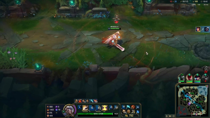 【2021-06-15 22点场】店长盖伦：多练练上单了 没挺近了