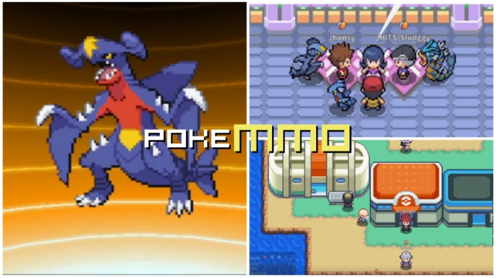 《PokeMMO》12:雪中送炭5v烈咬陆鲨 娜姿我都不怕~