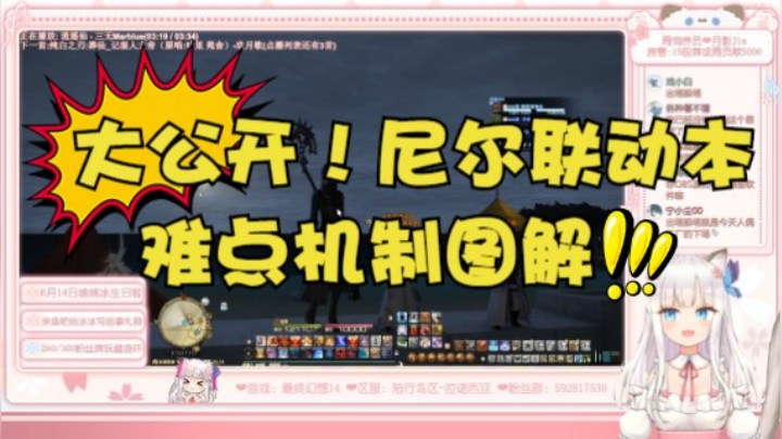 【冰老师】尼尔联动本难点机制图解！