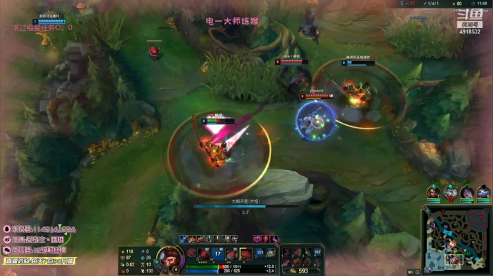 【英雄联盟】女战士丶姝玥的精彩时刻 20210616 09点场