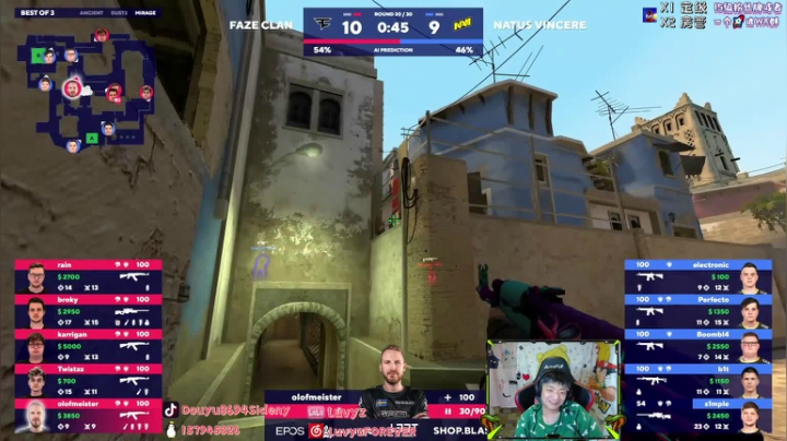 【2021-06-17 01点场】Sideny蛇：【8694】做等NAVI打FAZE！~