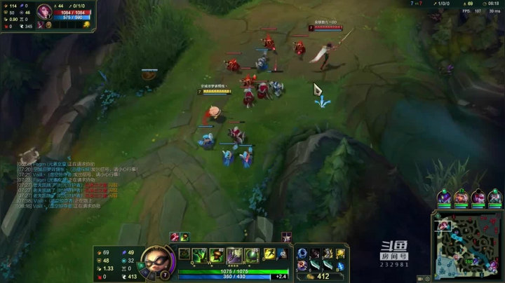 遇到这种提莫，对手已经放弃治疗了，直接投降