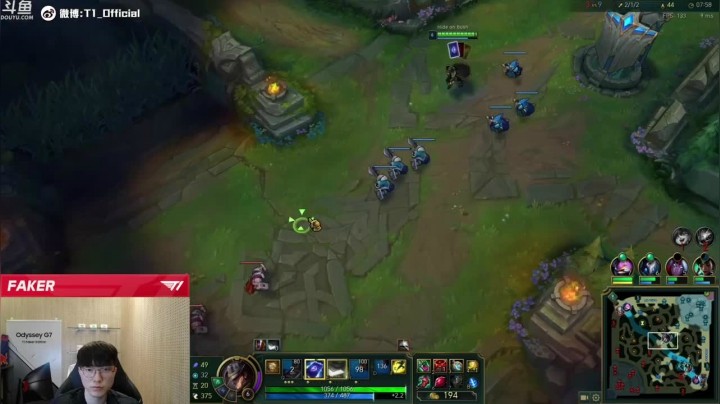 【faker】Faker卡牌大师带领队友团灭对方，敌方复活以无力回天，顺势一波拿下比赛