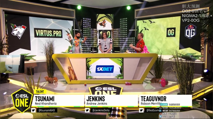 【2021-06-17 02点场】杰出哥：2点 ESL OG大战VP