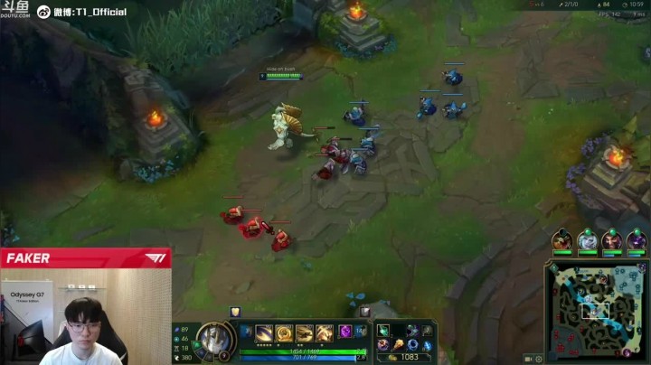 【faker】Faker一手加里奥，9-2-11堵泉乱杀，粉丝直呼666
