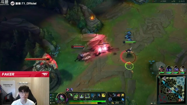 【faker】Faker阿卡丽天秀拿下11杀，不愧是Faker，什么位置都能秀起来