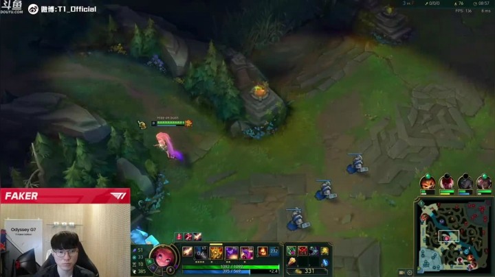 【faker】Faker永远的T1,7-1-7轻松解决游戏，拿下胜利