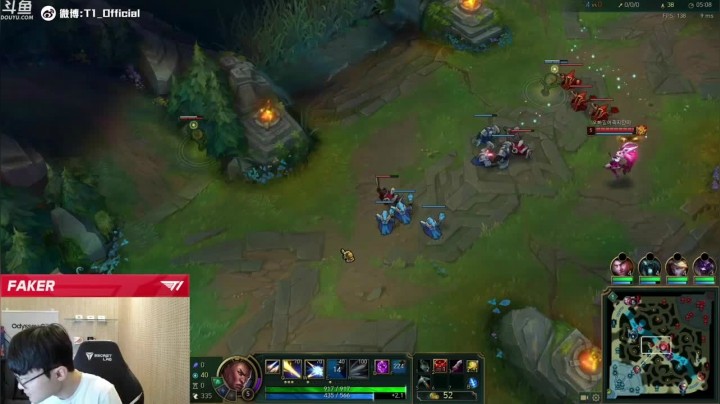 【faker】来自faker的压迫感 卢锡安15分钟4-0，对面直接投降毫无游戏体验