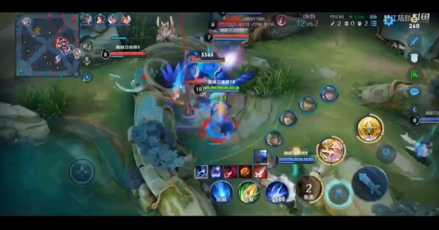 大师空大与雅典娜3v5中心开花完美控场！
