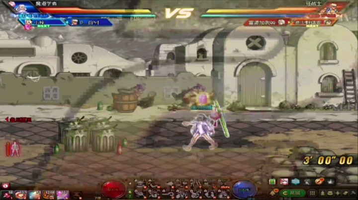 魔道学者vs狂战士
