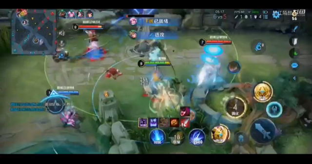 雅典娜1v3技能完美衔接，躲开技能！反杀一人扬长而去！