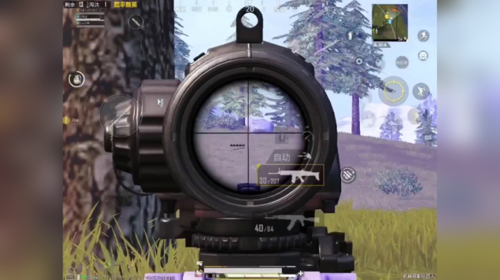 和平精英：堵进圈的人，制裁伏地魔