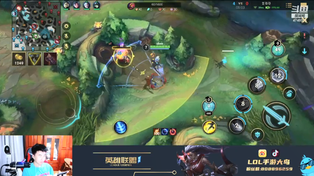 【2021-06-18 18点场】LOL手游大鸟：国际服翡翠钻石局刀妹青钢影