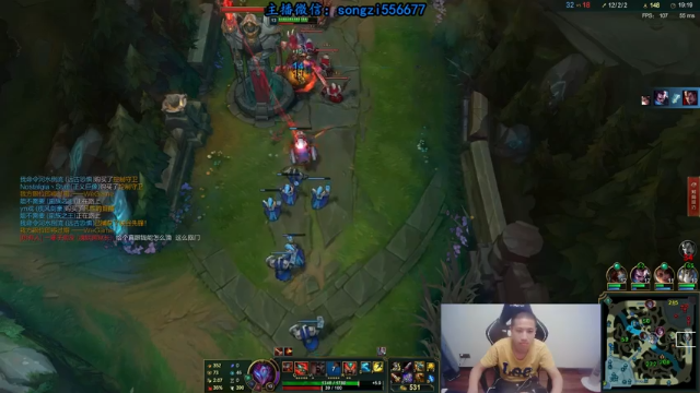 【2021-06-19 01点场】douyu丶松子：蛮王：版本T0 选到=包赢