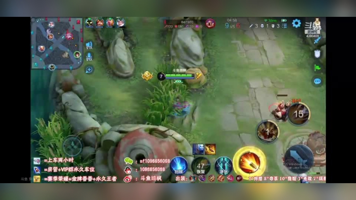 孙尚香团战操作细腻