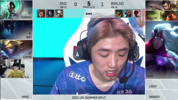 【英雄联盟】金咕咕金咕咕doinb的精彩时刻 20210620 20点场