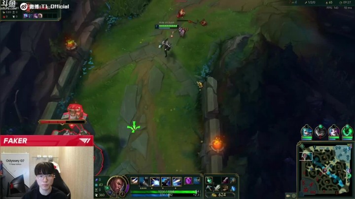 【faker】faker和shy同队，对面应经心生畏惧了，毫无悬念