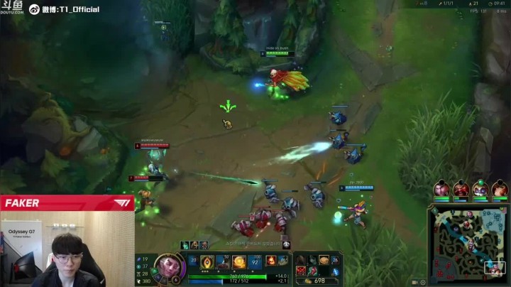 【faker】不愧是大魔王，玩辅助一样强，4杀13助攻结束比赛