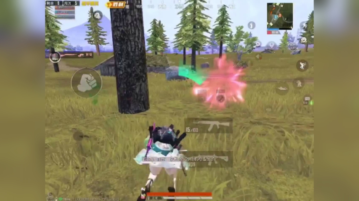 和平精英：决赛圈混子吃鸡