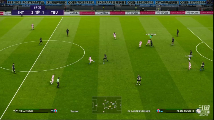 PES2021 FK&PAPT超级联赛第4赛季 INTER7STRIKER-国际米兰VS Xzavier-曼谷联