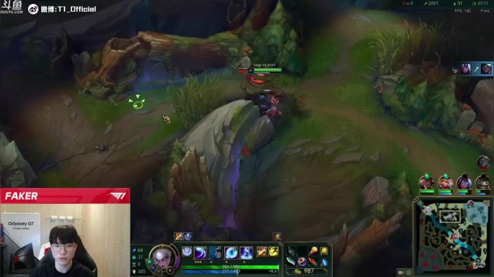 【faker】总所周知闪现一局只能用一次，打野皎月带飞全场