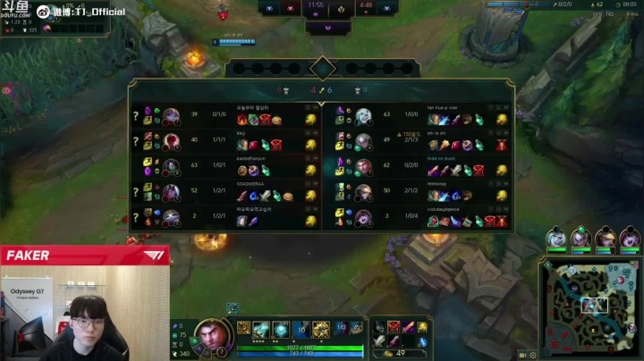 【faker】中单杰斯，我是一个无情的点水晶机器，秀水晶一脸