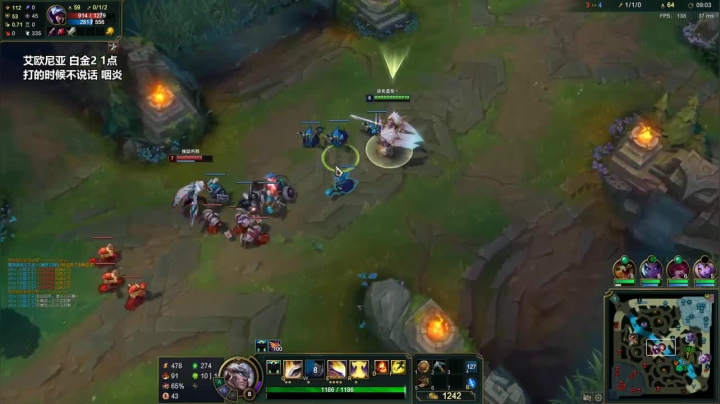 盖伦10杀9助攻，主宰比赛，带领队友拿下胜利