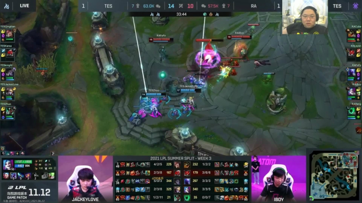 【英雄联盟】即将拥有人鱼线的PDD的精彩时刻 20210622 21点场