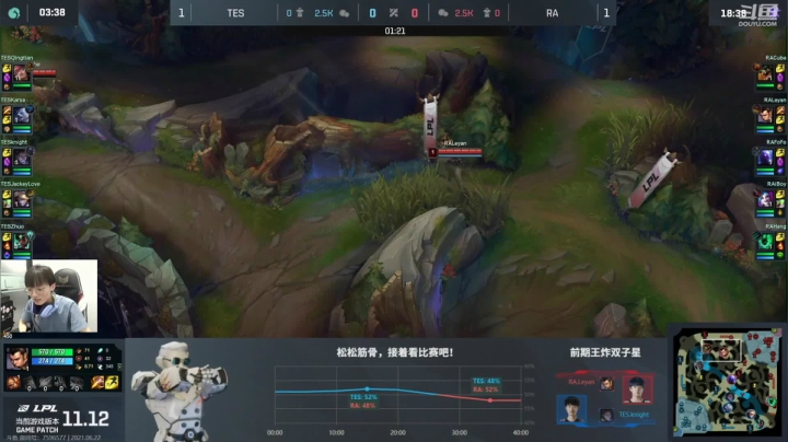 【2021-06-22 20点场】滔搏yuyanjia：7点解说滔搏vsRA