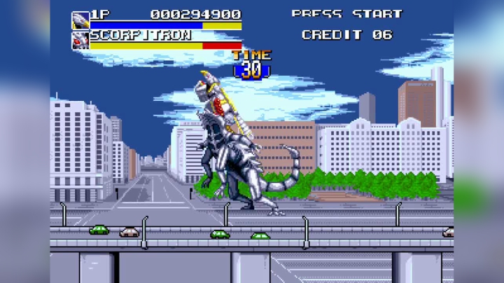 【MD游戏回顾440】恐龙战队 电影 通关视频 Mighty Morphin Power Range - 1.Mighty Morphin Power Rang