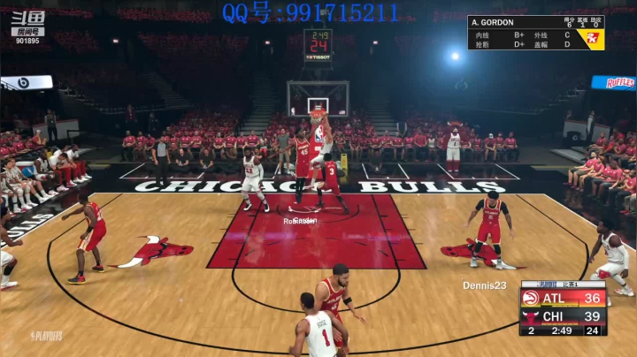 【2021-06-23 20点场】1h2and2mq：NBA2K21线上联盟