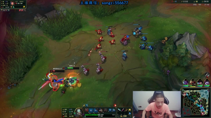 【2021-06-23 21点场】douyu丶松子：蛮王：版本T0 选到=包赢