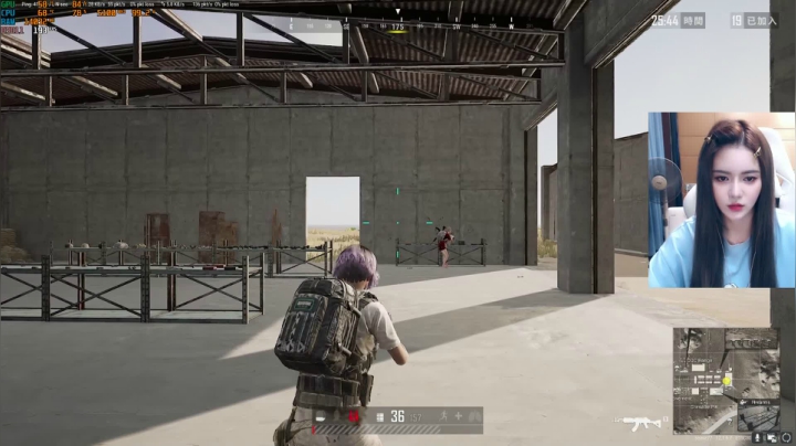【2021-06-23 16点场】野生小师妹：PUBG气人女主播
