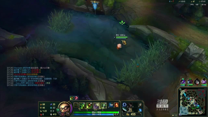 上单提莫折磨对手20分钟，一波带走对面水晶