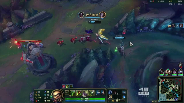 无敌提莫，全局仅掉一塔拿下对面，晋级超凡大师！