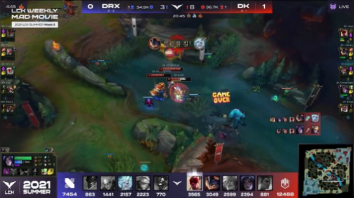 #2021LCK#夏季赛第二周最佳场面！