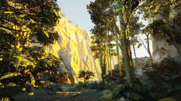 虚幻5制作的热带雨林演示视频达到以假乱真的效果