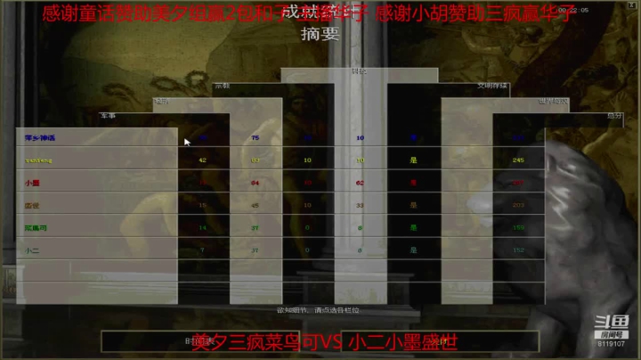 【2021-06-25 20点场】参谋神话：萍乡罗马协会的直播间 萍乡罗马巅峰3打