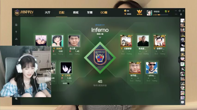 16比10结束游戏，最后一波狙没有打好，太可惜了