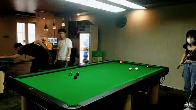 第一场桌球比赛