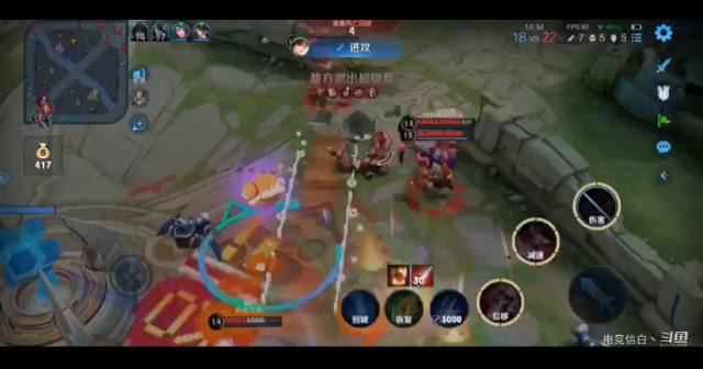 李白逆风泉水1v5翻盘胜利