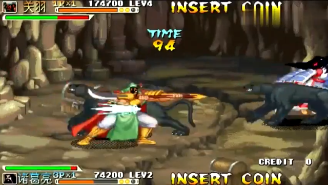 毁童年：三国战记关羽主攻+诸葛辅攻双人秒杀18个BOSS！