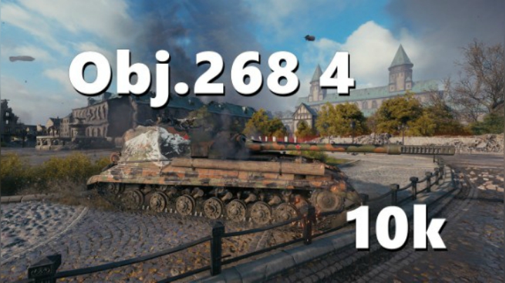 【坦克世界】268v4:明牌鲁城就刚正面