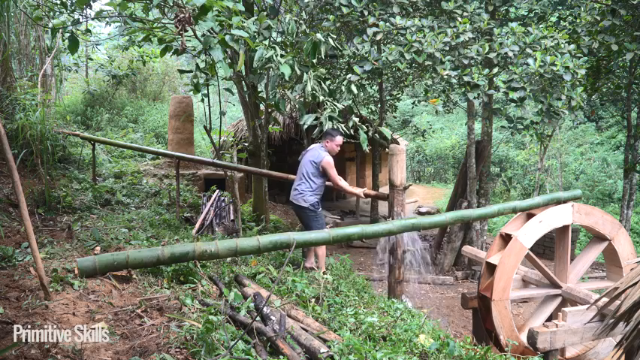 第三季【真人我的世界-空手发展-单人炼铁(22)2k蓝光 E119大水车试用