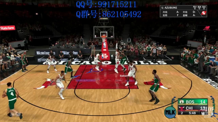 【2021-06-26 00点场】1h2and2mq：NBA2K21线上联盟