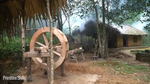 第三季【真人我的世界-空手发展-单人炼铁(16)2k蓝光 E119大水车试用