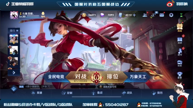 【2021-06-28 14点场】羽辰鸽鸽丶：辰：国服云缨一定行