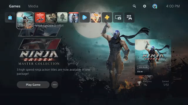 忍者 游戏 (PS5)