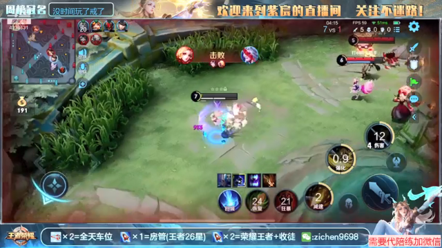【2021-06-29 21点场】紫宸丶期待与你相遇：国服蒙犽艾琳 带粉有缘进观