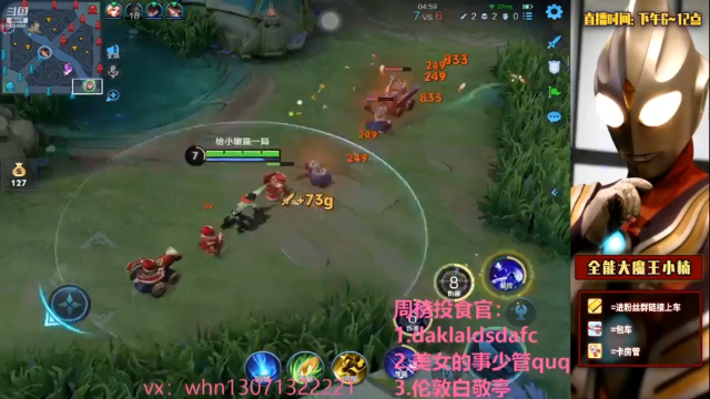 【2021-06-28 20点场】大魔王小楠：国服打野微信区带粉